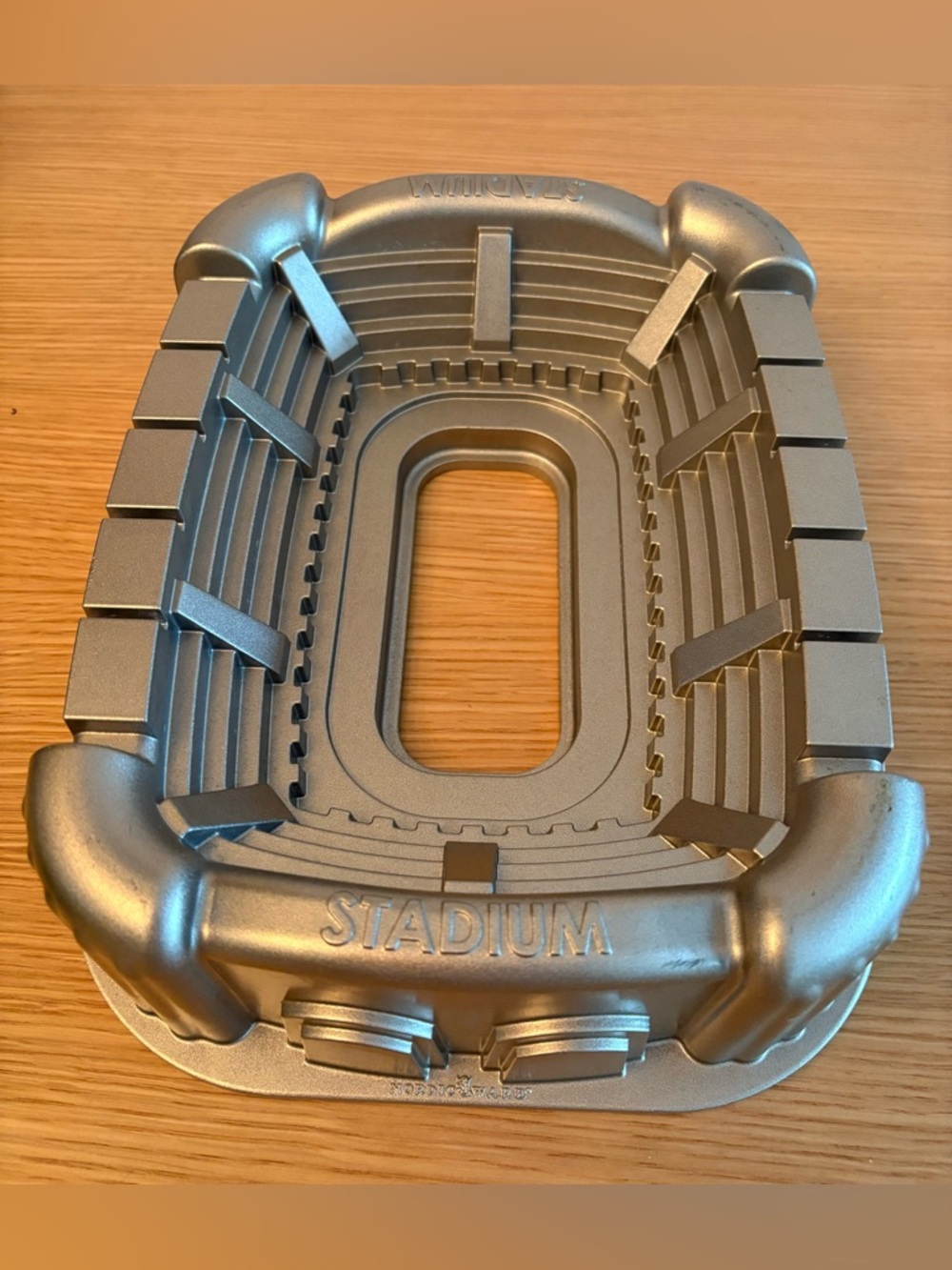 Nordic Ware Football Stadium Bundt Cake Pan